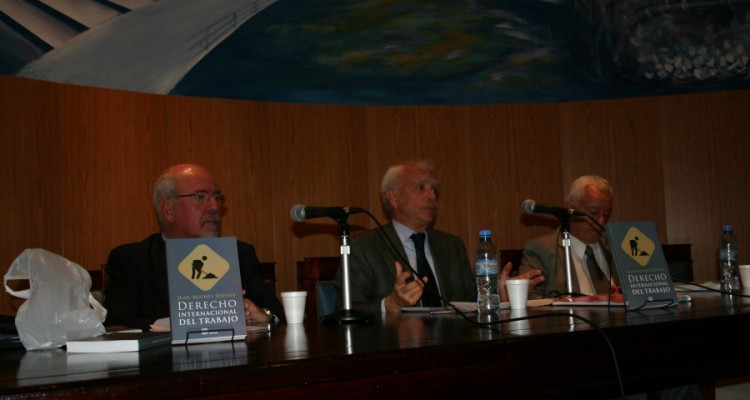 Adrin Goldn, Jean-Michel Servais y Guillermo Cabanellas de las Cuevas