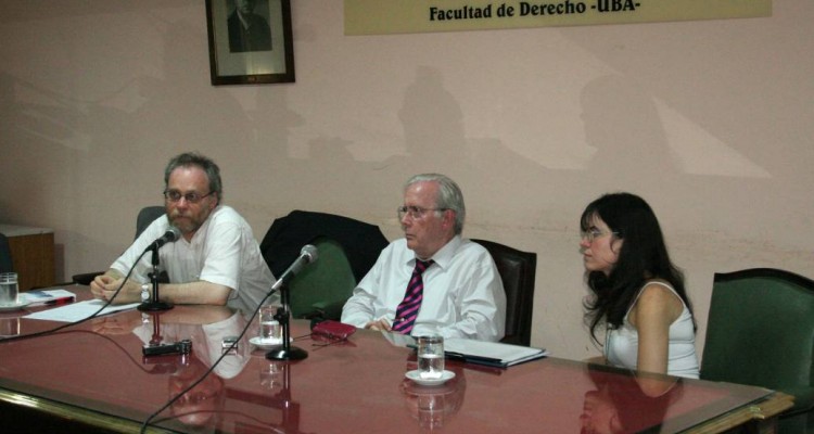 Pablo Buchbinder, Tulio Ortiz y Luciana Scotti