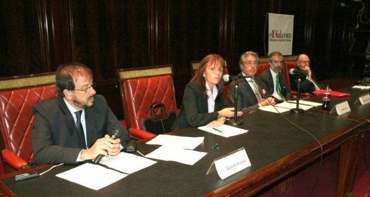Rodolfo Fiadone, Griselda Capaldo, Daniel R. Vtolo, Gustavo Deleersnyder y Antonio Zuidwuk