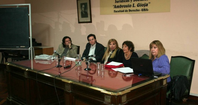 Ricardo Rabinovich-Berkman, Elian Pregno, Mara Cristina Cortesi, Lily Flah y Marisa Aizenberg