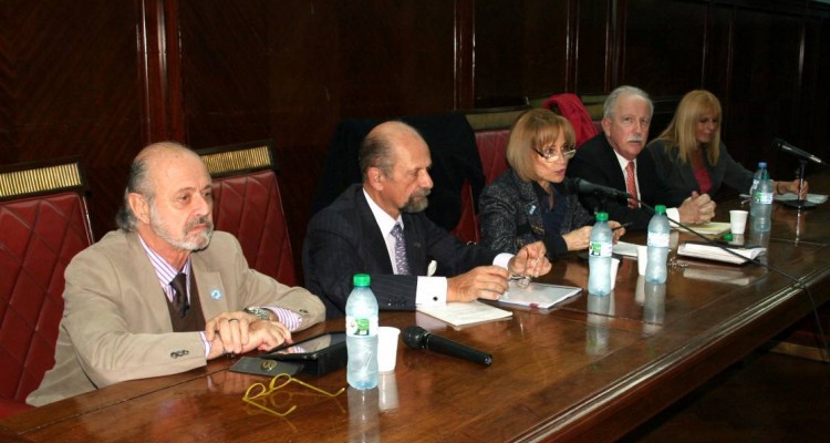 Eduardo Sirkin, Rafael Manvil, ngela Ledesma, Jorge L. Kielmanovich y Silvia Guahnon