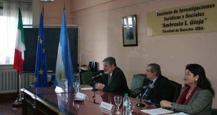 Carlos M. Crcova, Alberto J. Bueres y Carla Masi Doria