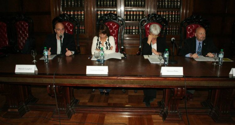 Marcelo Langheri, Victoria Donda, Mnica Pinto y Francisco Mugnolo