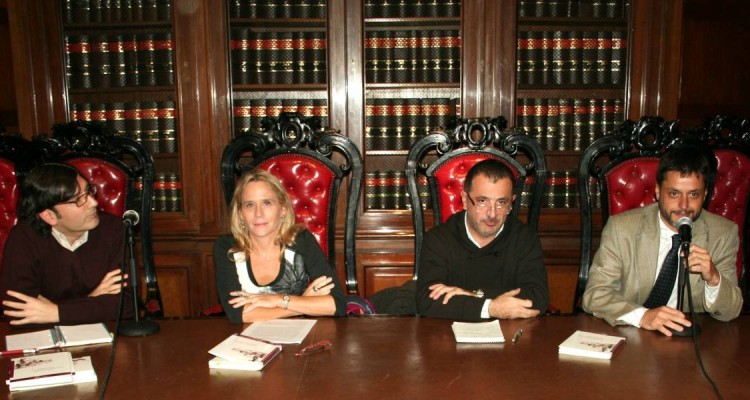 Guillermo Ruiz, Felicitas Acosta, Sergio Trippano y Gonzalo Alvarez