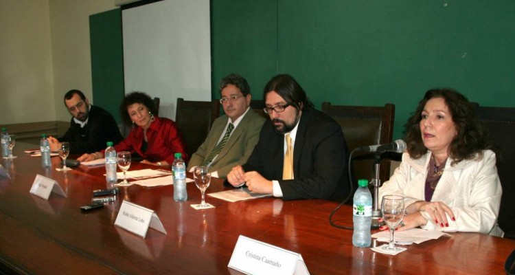 Mariano Villagra, Elsa Porta, Sergio Delgado, Rubn Alderete Lobo y Cristina Caamao