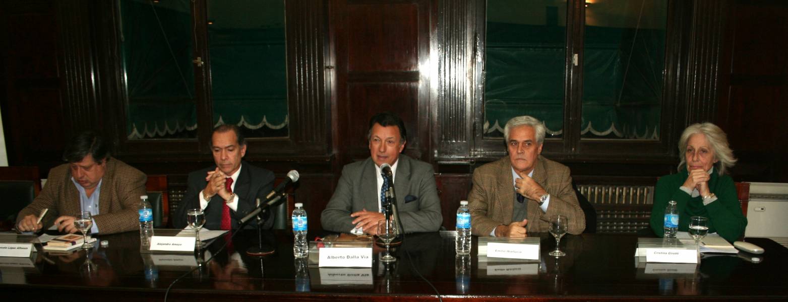 Marcelo Lpez Alfonsn, Alejandro Amaya, Alberto R. Dalla Via, Emilio Ibarluca y Cristina Girotti