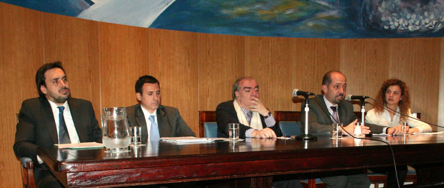Alejo Ramos Padilla, Patricio Maraniello, Walter Carnota, Alfredo E. Soto y Guillermina Sosa