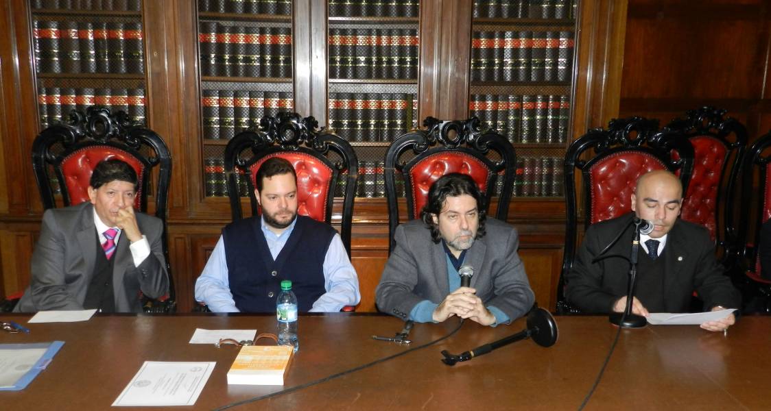 Carlos Augusto Ramos Núñez, Juan Pablo Pampillo Baliño, Ricardo Rabinovich-Berkman y Sandro Olaza Pallero