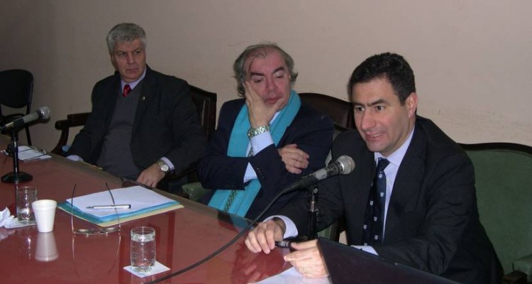 Francisco Brischetto, Walter Carnota y Javier Regazzoni