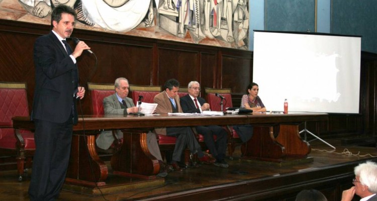 Juan Pablo Alonso, Eduardo Barbarosch, Renato Rabbi Baldi, Rolando Chirico y Marisa Herrera