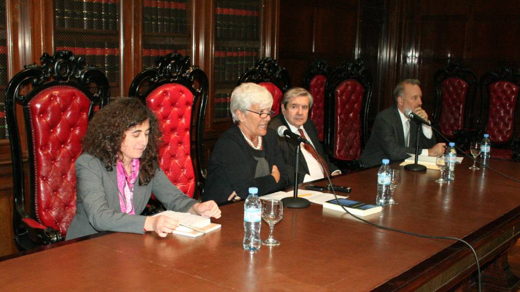 Mary Beloff, Mónica Pinto, Alberto J. Bueres y Martín Böhmer