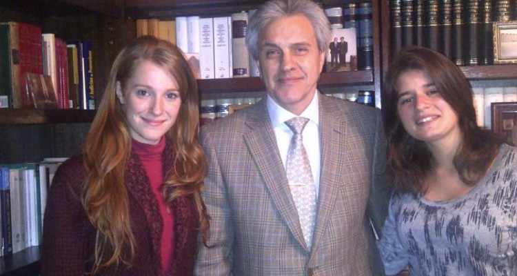Cecilia Celeste Danesi, Osvaldo Gozani y Antonella Biglieri