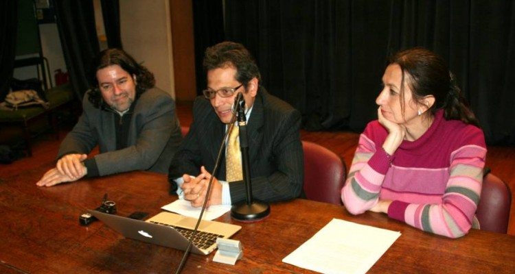 Ricardo Rabinovich-Berkman, Jorge Carvajal y Andrea Gastron
