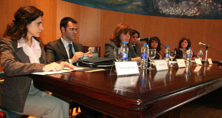 Mara Celia Martnez, Alfredo Lpez Bravo, Sandra Negro, Christian Leroux, Pilar Garca Silveira y Mercedes Rial