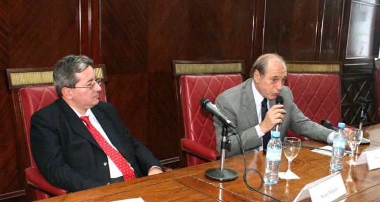 Sergio Delgado y Eugenio Ral Zaffaroni