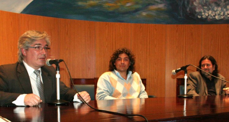 Rubén Donzis, Misael Tirado Acero y Ricardo Rabinovich-Berkman