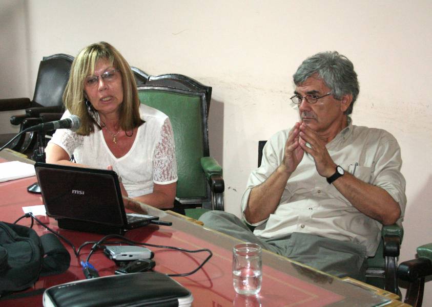 Viviana Bonpland y Alberto Bozzolo