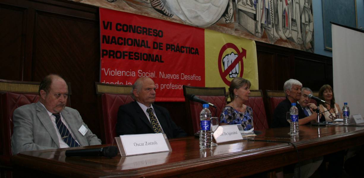 Oscar Zorzoli, Félix De Igarzabal, Silvia C. Nonna, Mónica Pinto, Juan Octavio Gauna y Magdalena Giavarino