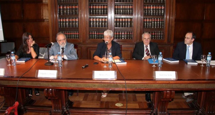 Mnica Antonini, Edgardo Donna, Mnica Pinto, Juan Jos vila y Marco Divito