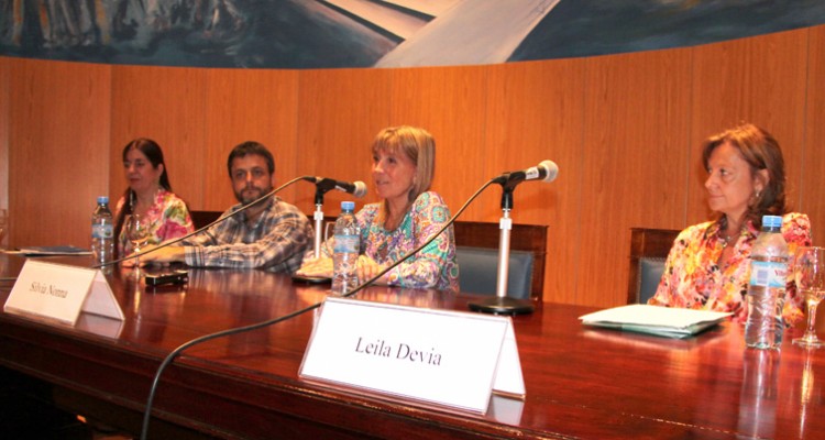 Isabel Gonzlez Nieves, Gonzalo Alvarez, Silvia Nonna y Leila Devia