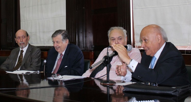 Jorge Senz, Hctor Mairal, Agustn Gordillo y Juan Carlos Cassagne