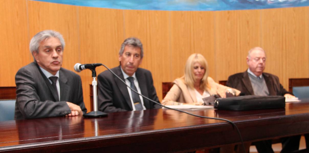 Osvaldo A. Gonzani, Jorge A. Rojas, Silvia Guahnon y Mario Kaminker