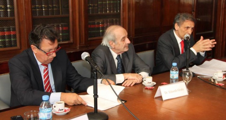 Alberto R. Dalla Via, Eduardo Graa y Mario Serrafero