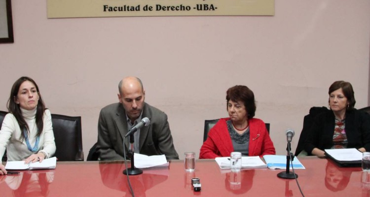 Laura Pautassi, Pablo Ceriani, Alicia Maguid y Marcela Cerrutti