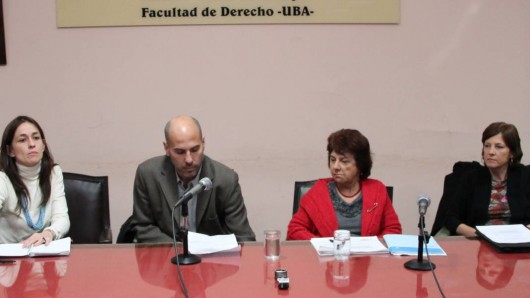 Laura Pautassi, Pablo Ceriani, Alicia Maguid y Marcela Cerrutti