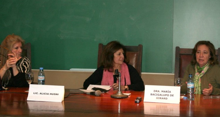 Silvia Vecchi, Alicia Husni y Mara Girar