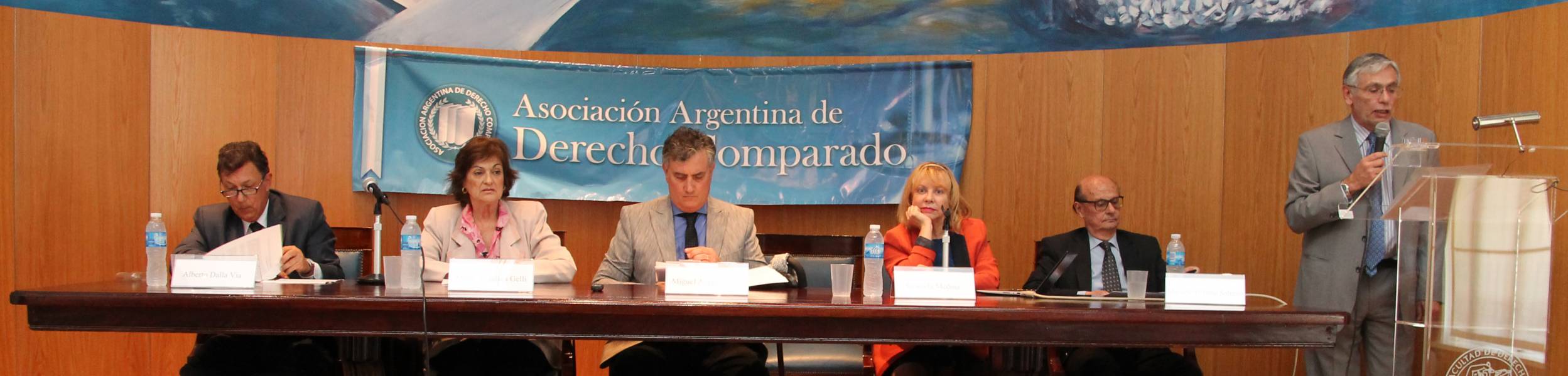 Alberto Dalla Via, Mara Anglica Gelli, Miguel ngel Acosta, Graciela Medina, Marcelo Urbano Salerno y Pedro Aberastury