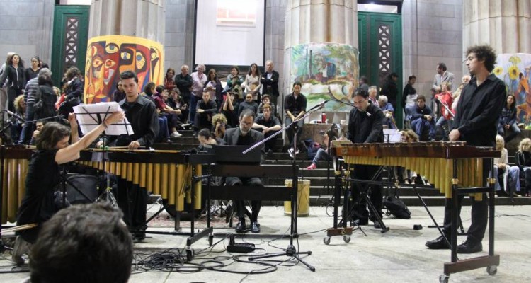 Presentacin del Ensamble de Percusin del Conservatorio de Msica Astor Piazzolla.