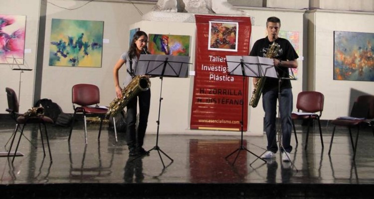 Presentacin del Cuarteto de Saxofones Tsunami.