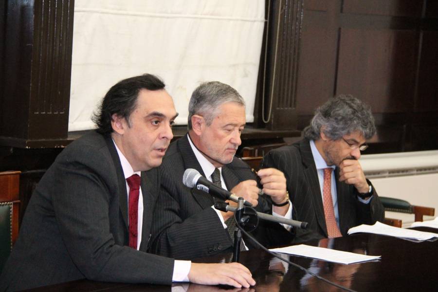 Ral Gustavo Ferreyra, Ernesto A. Marcer y Leandro Vergara