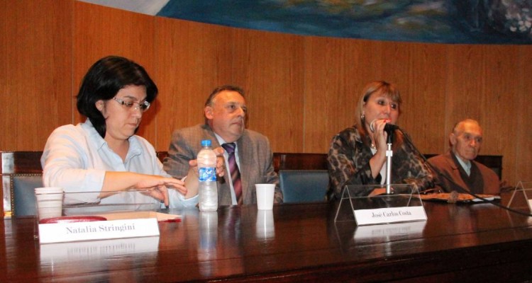 Natalia Stringini, Jos Carlos Costa, Mara Cristina Filippi y Abelardo Levaggi