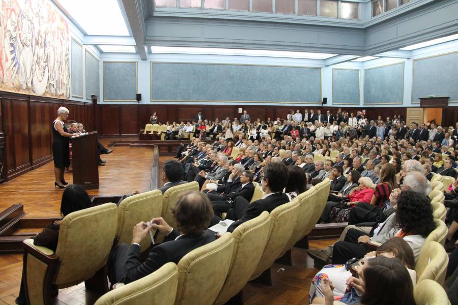 Mnica Pinto y Alberto Bueres iniciaron su segundo mandato como Decana y Vicedecano de la Facultad de Derecho