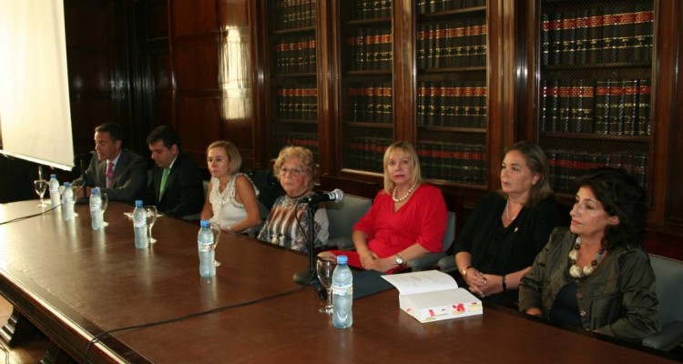 Gabriel Rolleri, Ignacio Gonzalez Magaa, Gabriela Yuba, Mabel Rivero de Arhancet, Graciela Medina, Susana Medina y Virginia Simari