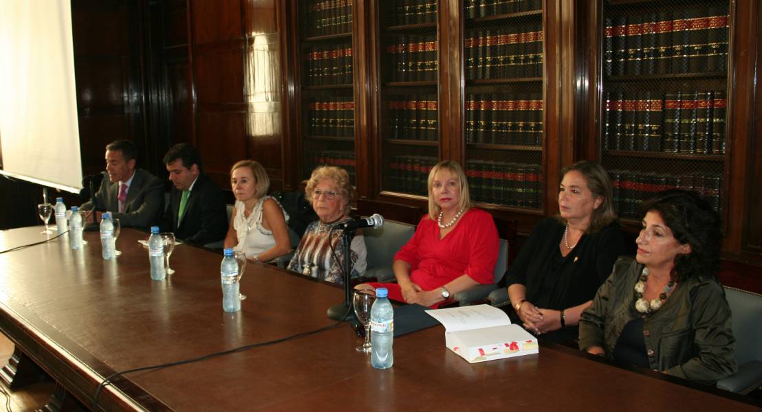 Gabriel Rolleri, Ignacio Gonzalez Magaa, Gabriela Yuba, Mabel Rivero de Arhancet, Graciela Medina, Susana Medina y Virginia Simari