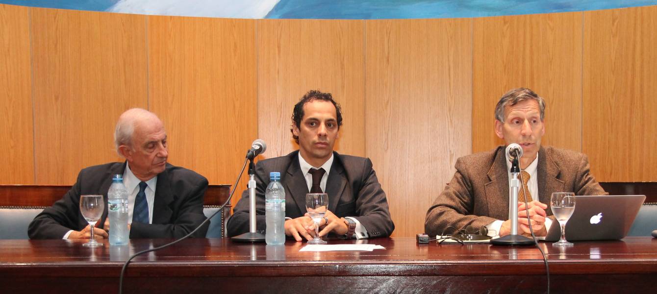 Ral Anbal Etcheverry, Luis Ceserani y Mark Fagan