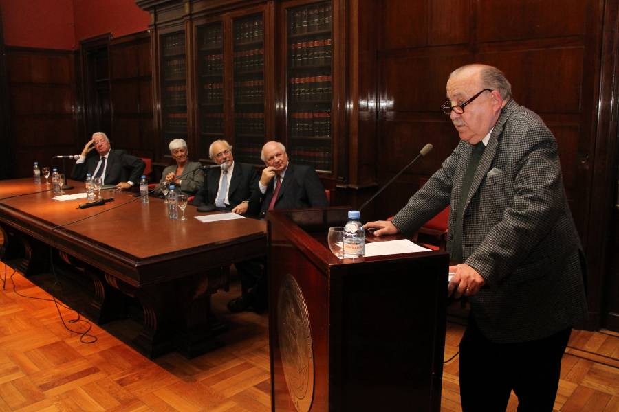 Enrique Bulit Goi, Mnica Pinto, Luis F. Lozano, Jorge H. Damarco y Jos Osvaldo Cass