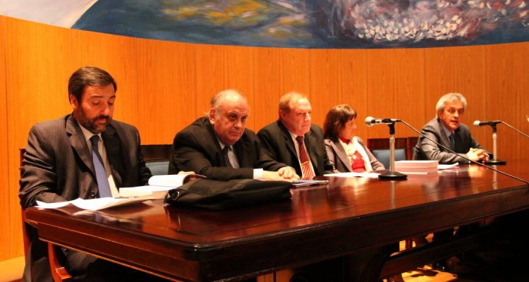 Alejandro Verdaguer, Oscar Ameal, Hctor E. Leguisamn, Liliana Abreut de Begher y Osvaldo A. Gozani