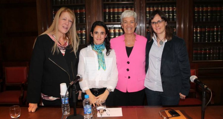 Margarita Stolbizer, Natalia Gherardi, Mnica Pinto y Brenda Austin