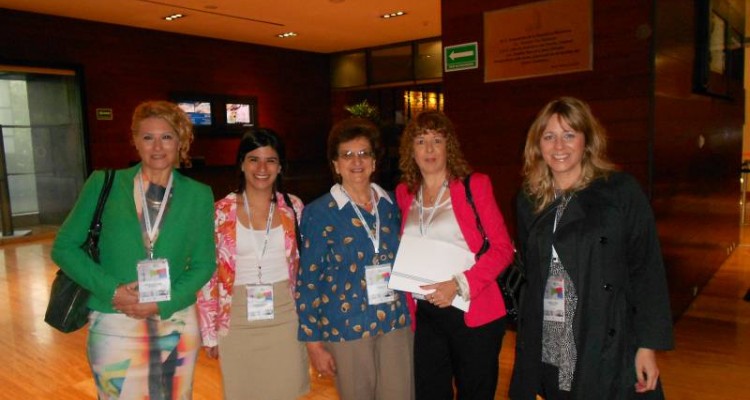 Gricelda Moreira, Laura Andrea Massaro, Graciela Soifer, Adriana Ruffa y Mara Laura Ferrari