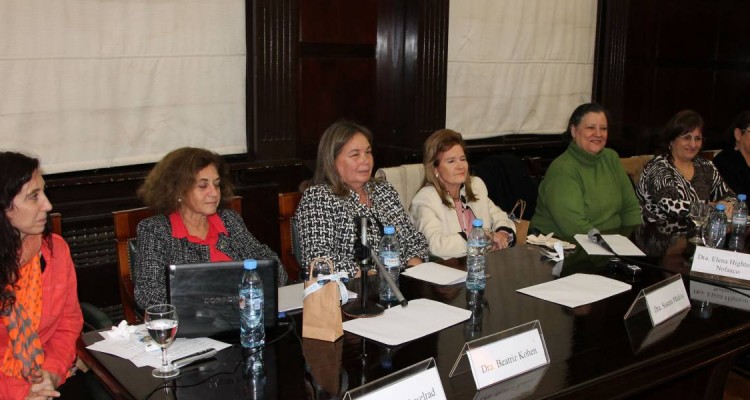 Flora Acselrad, Beatriz Kohen, Susana Medina, Elena Highton de Nolasco, Diana Maffa, Silvia Martnez y Sandra Fodor