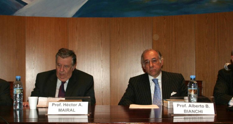 Juan Carlos Cassagne, Héctor A. Mairal, Alberto B. Bianchi y Guido S. Tawil