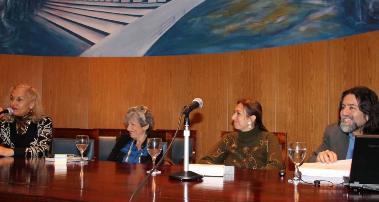 Zulma Garca Cuerva, Viviana Romay, Andrea Gastron y Ricardo Rabinovich-Berkman