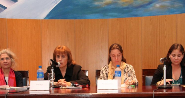 Lorenza Sebesta, Sandra C. Negro, Mara Isabel Morin y Adriana Alegrett Salazar