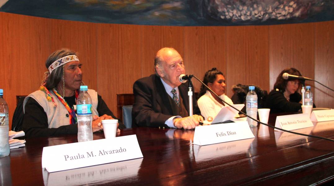 Felix Diaz, Juan Antonio Travieso, Noole Cipriana Palomo y Diana Lenton