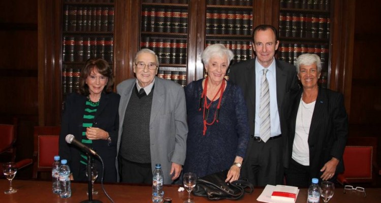 Magdalena Ruiz Guiaz, Santiago Lpez, Graciela Fernndez Meijide, Norberto Liwski y Mnica Pinto