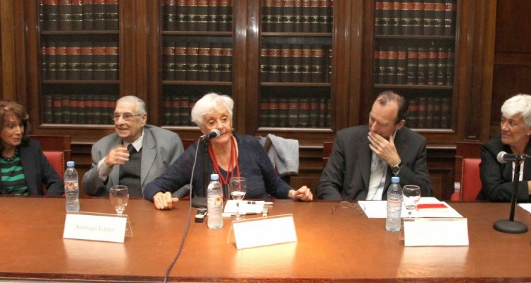 Magdalena Ruiz Guiaz, Santiago Lpez, Graciela Fernndez Meijide, Norberto Liwski y Mnica Pinto